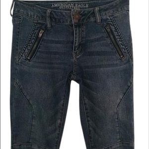 American Eagle stretch Moto Jean